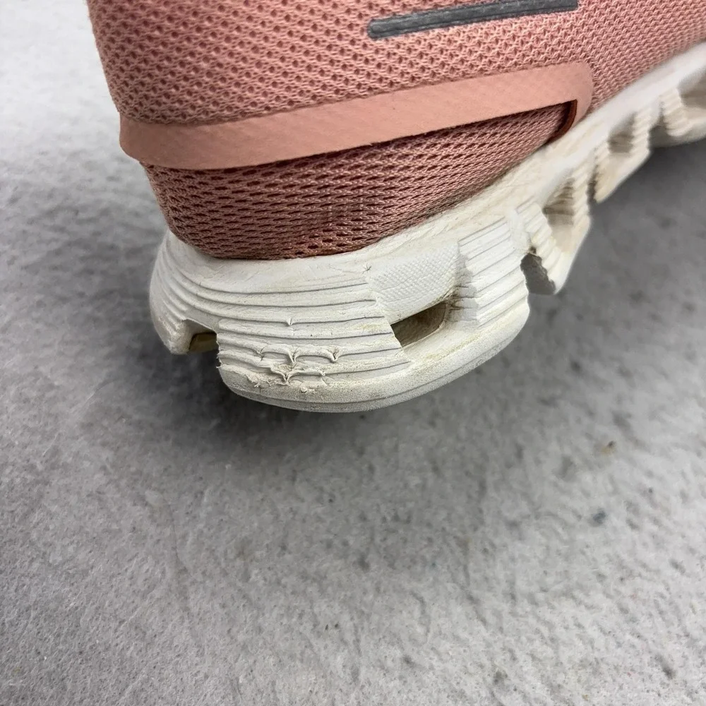 On Cloud Shoes Womens Size 7 Pink CloudTec Mesh Running Sneakers 59.98556
